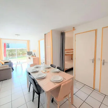 דירה T2 Avec Jardin - 6 Couchages, 3 Etoiles, Parking, Wifi - - Fr-1-457-224