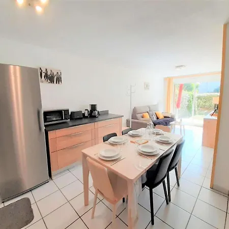 T2 Avec Jardin - 6 Couchages, 3 Etoiles, Parking, Wifi - - Fr-1-457-224 דירה סן-לארי-סולאן