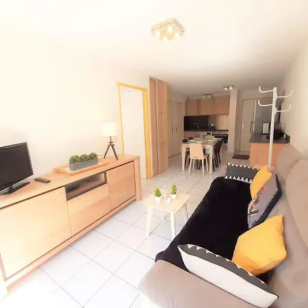 T2 Avec Jardin - 6 Couchages, 3 Etoiles, Parking, Wifi - - Fr-1-457-224 סן-לארי-סולאן