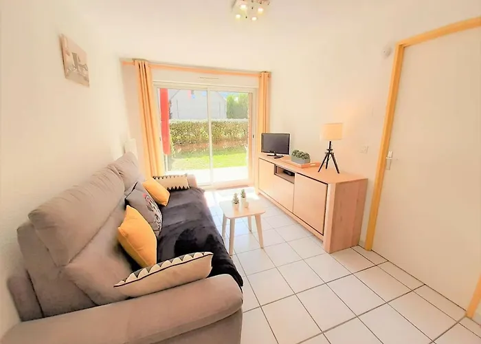 Apartamento T2 Avec Jardin - 6 Couchages, 3 étoiles, Parking, Wifi - - Fr-1-457-224