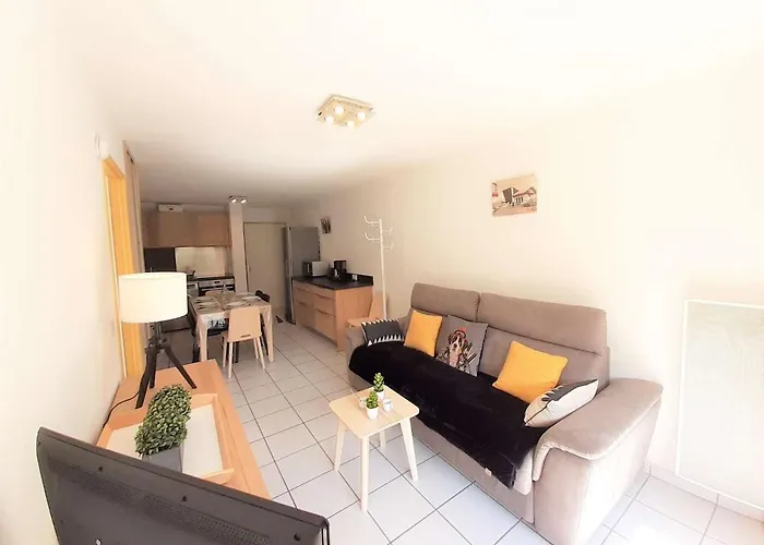 T2 Avec Jardin - 6 Couchages, 3 étoiles, Parking, Wifi - - Fr-1-457-224 *